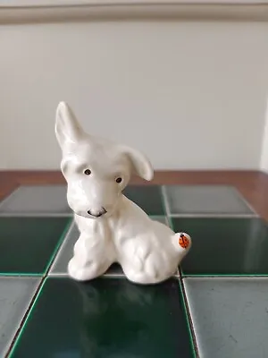 Buy Beswick White Terrier With Ladybird On Tail • 12£