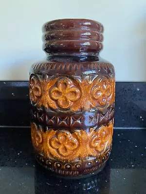 Buy Vintage Scheurich Pottery/West German Scheurich Keramik Foligno Vase 289-18 • 15.99£
