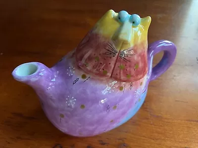 Buy Rainbow Cat Teapot, Studio Designworks Ceramic Joy Cats Tea Pot • 18.91£