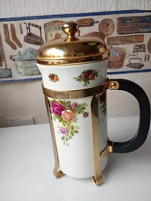 Buy ROYAL ALBERT 'OLD COUNTRY ROSES' CAFETIERE COFFEE 1st Qty  • 49.99£