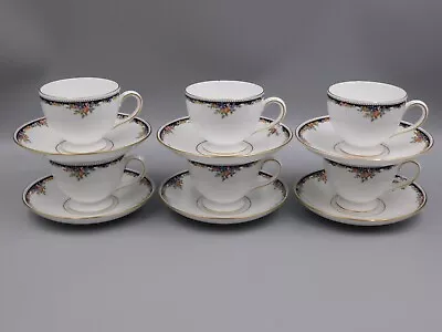 Buy Set Of Six Wedgwood Osborne Tea Cups And Saucers. • 59.99£