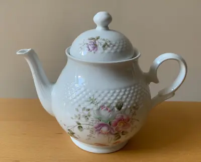 Buy 1960’s Bavaria Schumann Arzberg, Mountain Rose Porcelain Tea/ Coffee Pot • 37.50£