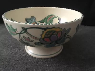 Buy Vintage Honiton Pottery Devon Footed Bowl • 25£