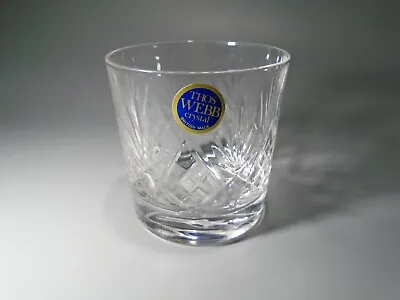 Buy Vintage Thomas Webb Crystal Whisky Tumbler For Home Ales Brewery 1978 Centenary • 14.95£