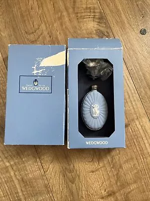 Buy Wedgwood;1994; Blue Jasperware Perfume Bottle  Pandora.  Original Box • 20£
