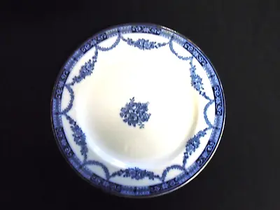 Buy Antique Coronaware Semi Porcelain Flo Blue 10 1/2'  Dinner Plate By S. Hancock • 21.13£