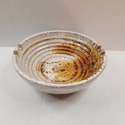 Buy Raymor Italian Modernist Ashtray Mid-Century Modern Art Pottery Bowl Cream Swirl • 84.44£