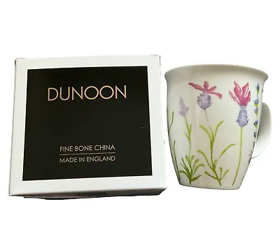 Buy Dunoon Nevis Coffee Mug Lavender Extra Large Emma Ball Fine China - New & Boxed • 24.99£