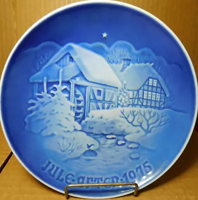 Buy WP~Bing & Grondahl Royal Coperhagen Christmas Blue Wall Colection Plate 1975 • 9.48£