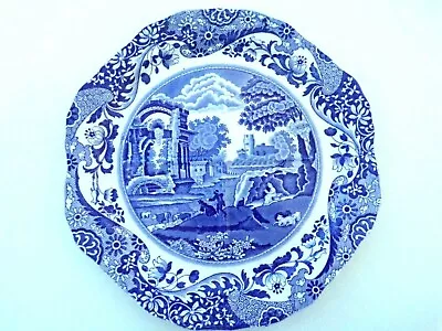 Buy Copeland Spode Blue White Divided Serving Plate Italian Art Nouveau Design • 7.95£