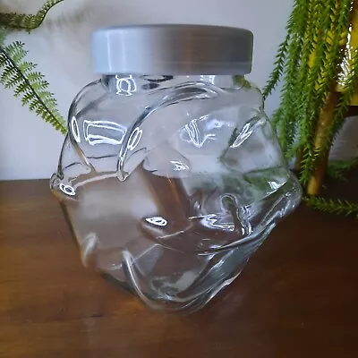 Buy IKEA Hexagon Shaped Lidded Glass Sweet Jar / Storage - Vintage/discontinued VGC • 10£