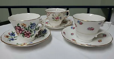 Buy Tea Cup & Saucer Colclough Bone China  Floral Made In Longton England  • 30.30£
