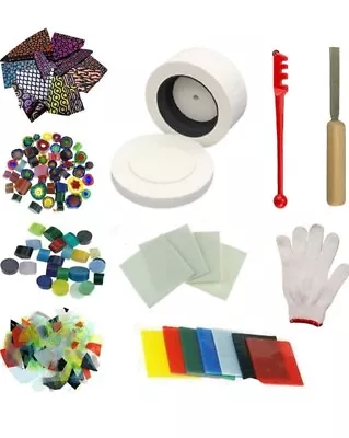 Buy Small Microwave Kiln Kit 10pcs/ Set For DIY Jewelry Glass Fusing Kiln Tools • 37.05£