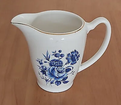 Buy Large Vintage English Lord Nelson Pottery Blue & White Jug In Good Condition • 8.99£