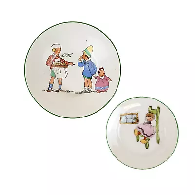Buy Sm Decorative Plate Bowl Nursery Style Of Paragon Bridgwood Pottery Lucie Atwell • 15£