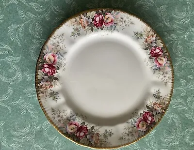 Buy Queen Anne Fine Bone China Dinner Plates.  Summer Rose  Pattern. |Set Of 6 • 180£