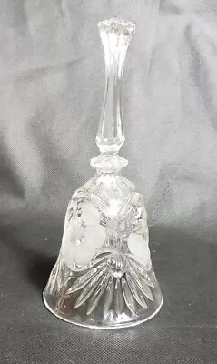 Buy Beautiful Decorative Large Cut Glass / Crystal Bell • 12.99£