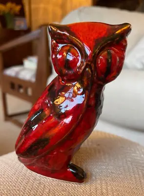 Buy Anita Harris Flambe Glazed Little Owl • 38£