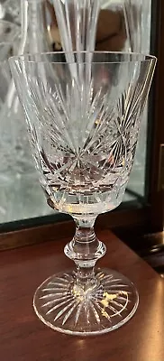 Buy Vintage EDINBURGH CRYSTAL STAR OF EDINBURGH 15.5cm Claret Wine Glass • 7.99£