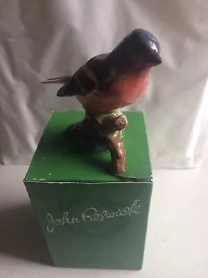 Buy JOHN BESWICK, ROYAL DOULTON CHAFFINCH. BIRDS 01752. B991. (BOXED). PERFECT.a • 7.39£