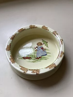 Buy Baby Dish Vintage SylvaC Ware England Teddy Bears Pottery Keepsake Gift • 7.99£