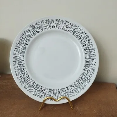 Buy Vintage 1960s, Midwinter 'Graphic' Pattern 26.5cm Dinner Plate • 7.95£