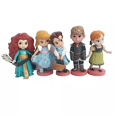 Buy Disney Store Princess Mini Animator Toddler 3” Dolls Figures Collectibles X5 • 16.99£