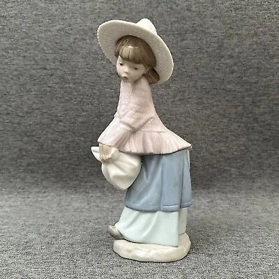 Buy Vintage Nao By Lladro Daisa 1981 Porcelain Figurine Surprised Girl • 16£