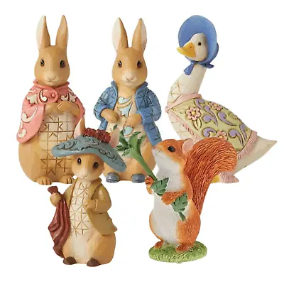 Buy Beatrix Potter By Jim Shore Peter Rabbit Mini Figurines • 15£