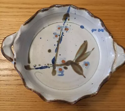 Buy Vtg Simon Rich Narberth Pottery Studio Welsh Stoneware Hand Decorated Plate VGC • 10£