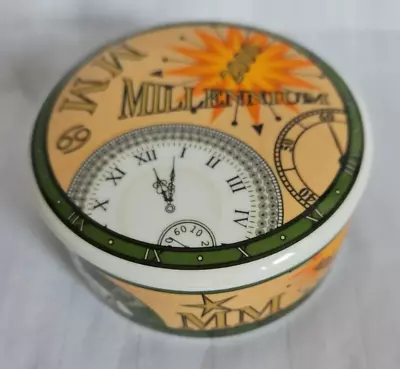 Buy Millennium Collection 2000 By Sutherland England Fine Bone China Trinket Box • 7.99£