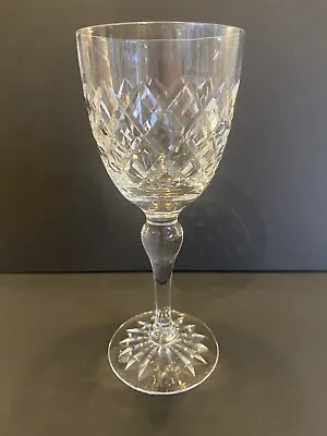 Buy Thomas Webb Dennis Diamonds White Wine Glass 17.8cm Tall • 18.50£