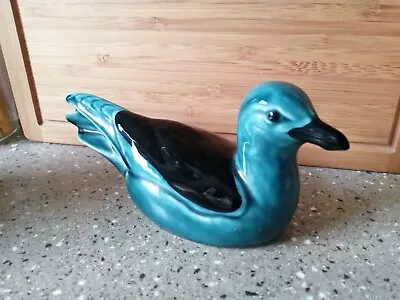 Buy Poole Pottery Seagull Bird Ornament Blue/black • 6£