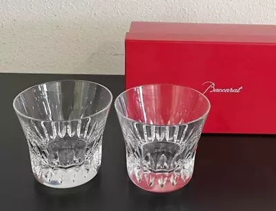 Buy Baccarat Whisky Crystal Tumbler Gift Rock Glass Set 2015 Year  With Box • 93.69£