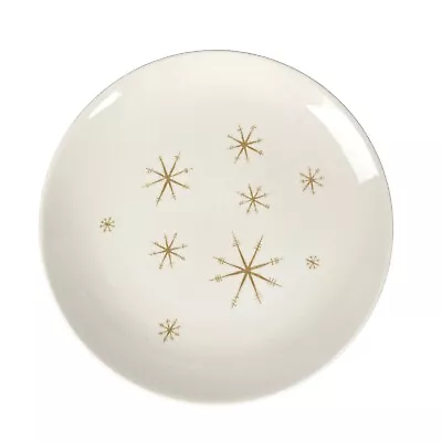 Buy Royal China Star Glow Ironstone Dinner Plate 10” Atomic Starburst Mid Century • 8.31£