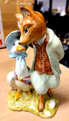 Buy Royal Albert Jemima Puddleduck With Foxy Whiskered Gentleman Perfect Condition • 18.99£