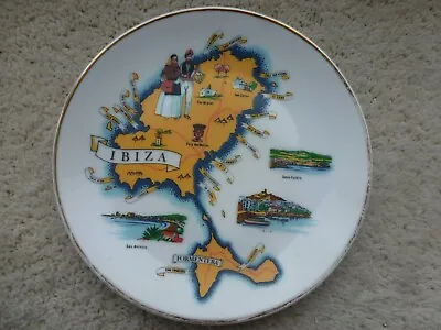 Buy Vintage IBIZA Landmarks Plate • 7.50£