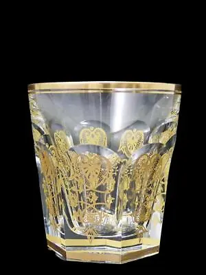 Buy Baccarat Alcool Empire Rocks Glass G379 Decorative Glassware Gold Gift Interior  • 410.16£