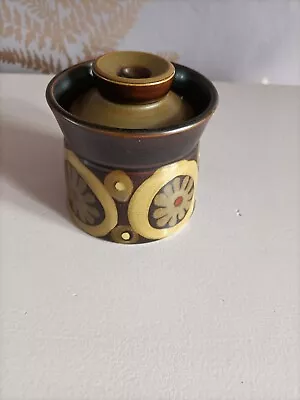 Buy Vintage Retro Denby Pottery 'Arabesque' Lidded Salt Cellar • 10£