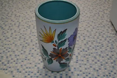 Buy Vintage Gouda Holland Viola Floral Large Vase - #SD • 8.99£