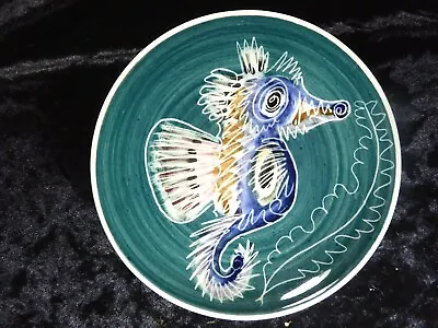 Buy Jo Lester Isle Of Wight Pottery1950s 1970s Seahorse Round Dish 4 5/8   • 25£