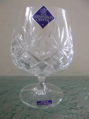 Buy Edinburgh Cut Crystal Brandy / Spirit Glass Goblet • 18.99£