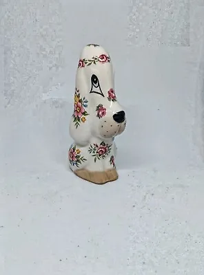 Buy Vintage Studio Szeiler England Flower Dog Figurine Bloodhound  H 10 Cm • 14£