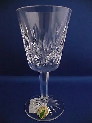 Buy Waterford Irish Lismore White Wine Glass New Boxed Unused Signed With Stickers  • 34.95£