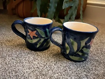 Buy ISLE OF WIGHT BONCHURCH BRISTOW BROTHERS POTTERY Cups SIGNED X2 • 29.99£