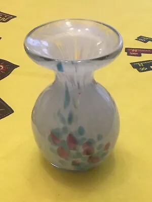 Buy Mdina Glass Vase 11cms Tall Signed • 7.99£