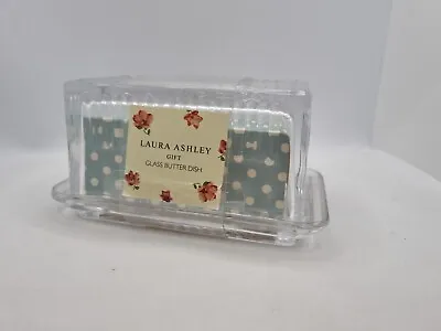 Buy Laura Ashley Glass Butter Dish Gift Series 2014 Edition Very Rare New Unused • 17.99£