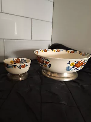 Buy MYOTT MEAKIN DYNASTY COLLECTION KISMET TUREEN Fruit Serving Bowl Large And Small • 18£