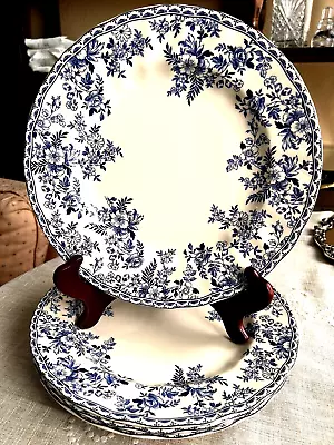 Buy Johnson Bros. Dinner Plate - Devon Cottage  -blue/white China - 10 1/2  • 14.48£