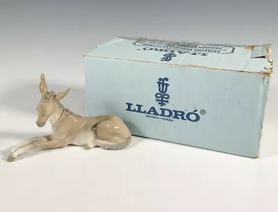 Buy Vintage Lladro Nativity DONKEY 4679 ~ Original Box ~ Mint • 139.06£